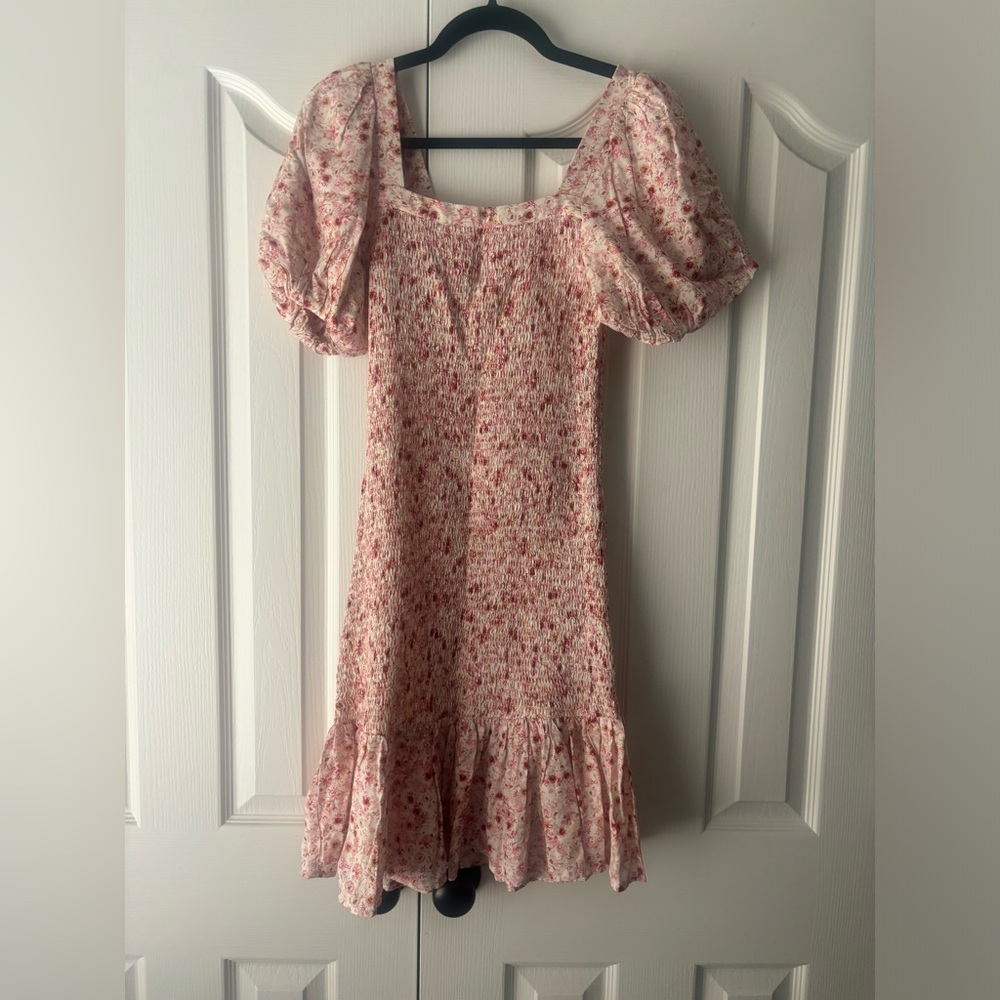 Anthropologie Another Love Smocked Mini Dress
